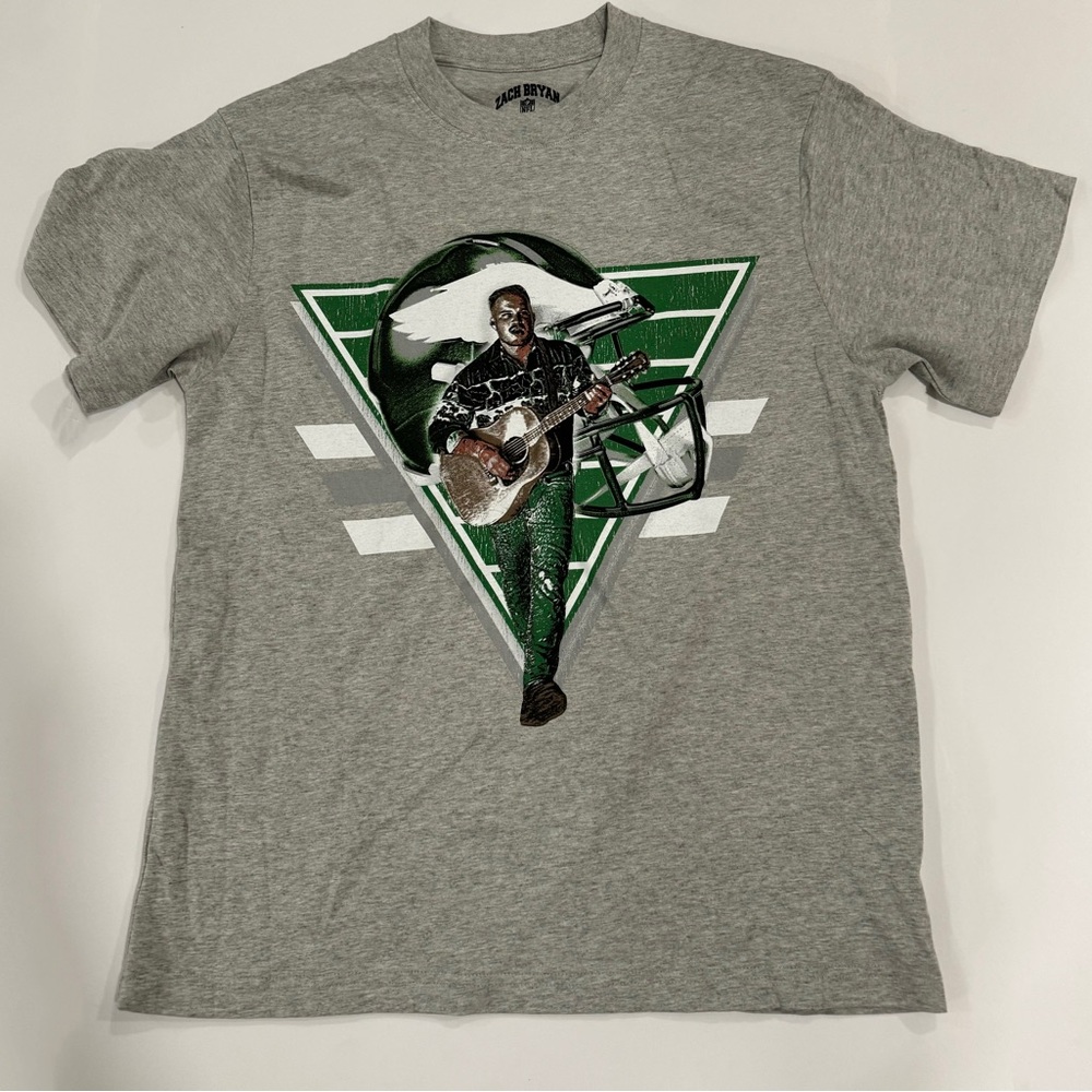 Zach Bryan THE QUITTIN TIME TOUR Philadelphia Eagles Limited Edition